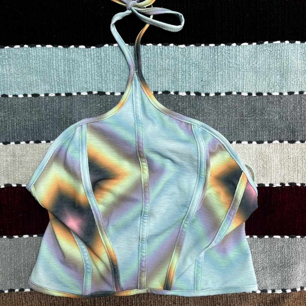 Urban Outfitters Oil Slick Halter ✨